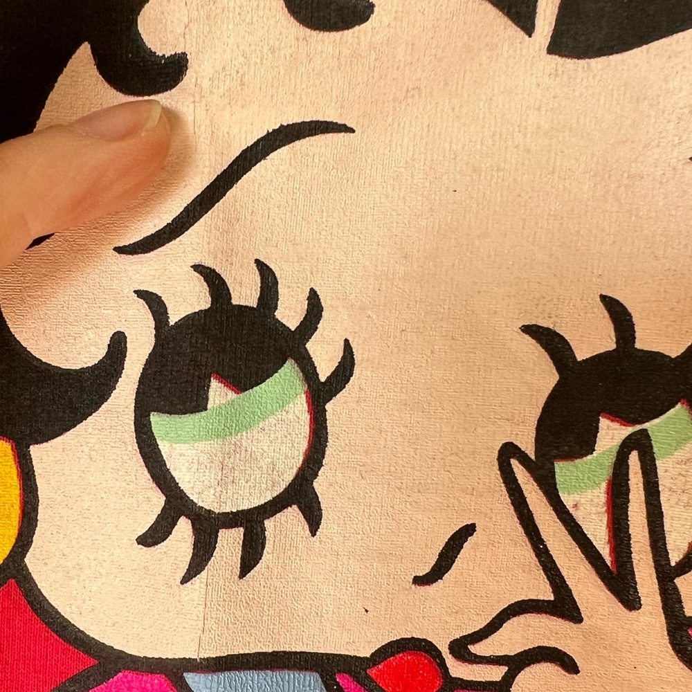 Vintage 1997 Betty Boop in Overalls and Dog Graphic T-shirt - Picture 5 of 7